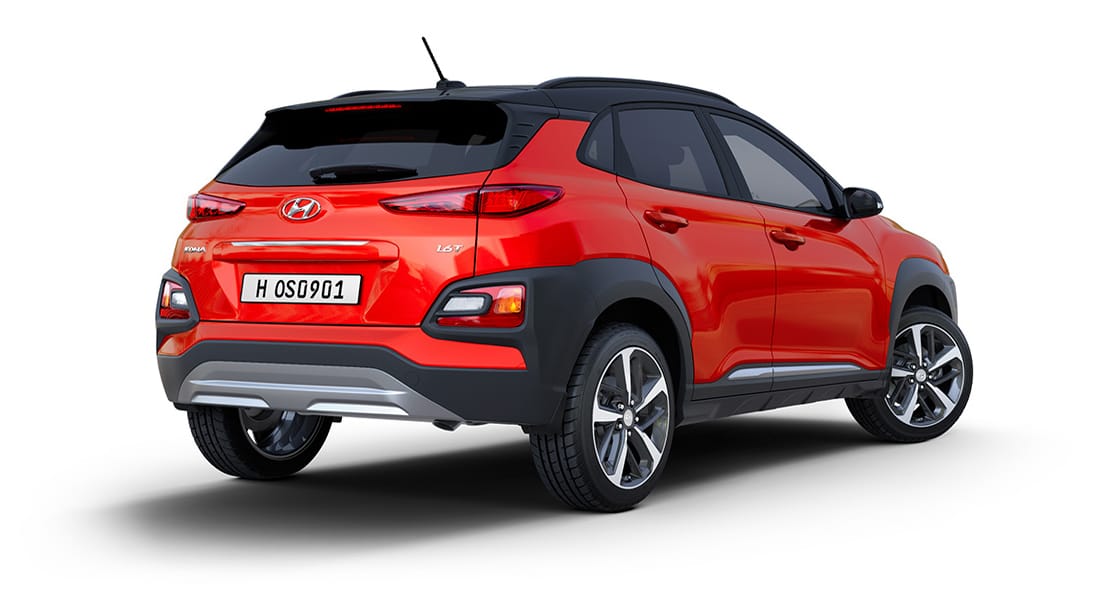 Hyundai Kona Diseño Atrás