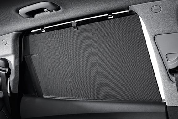 Hyundai Santa Fe Cortinas para ventanas traseras.