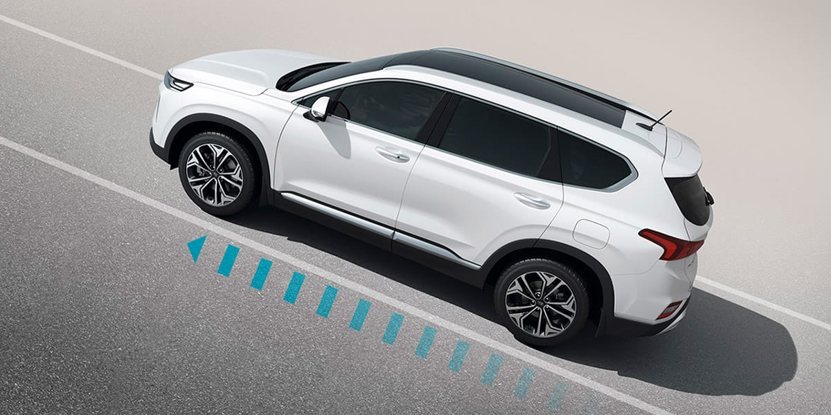Hyundai Santa Fe Seguridad Hill Start Assist y Downhill Break Control