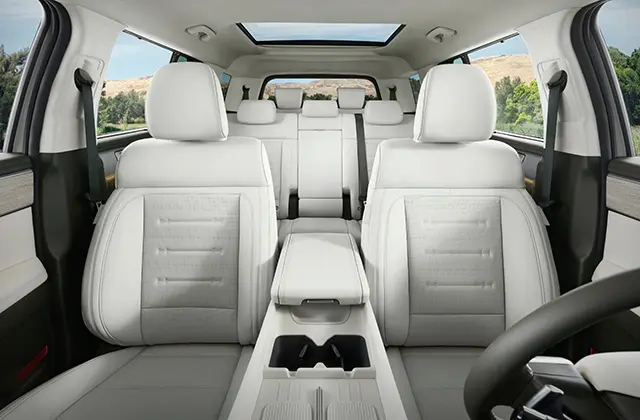 Amplio y confortable interior