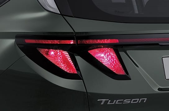Hyundai Tucson Ópticas traseras.