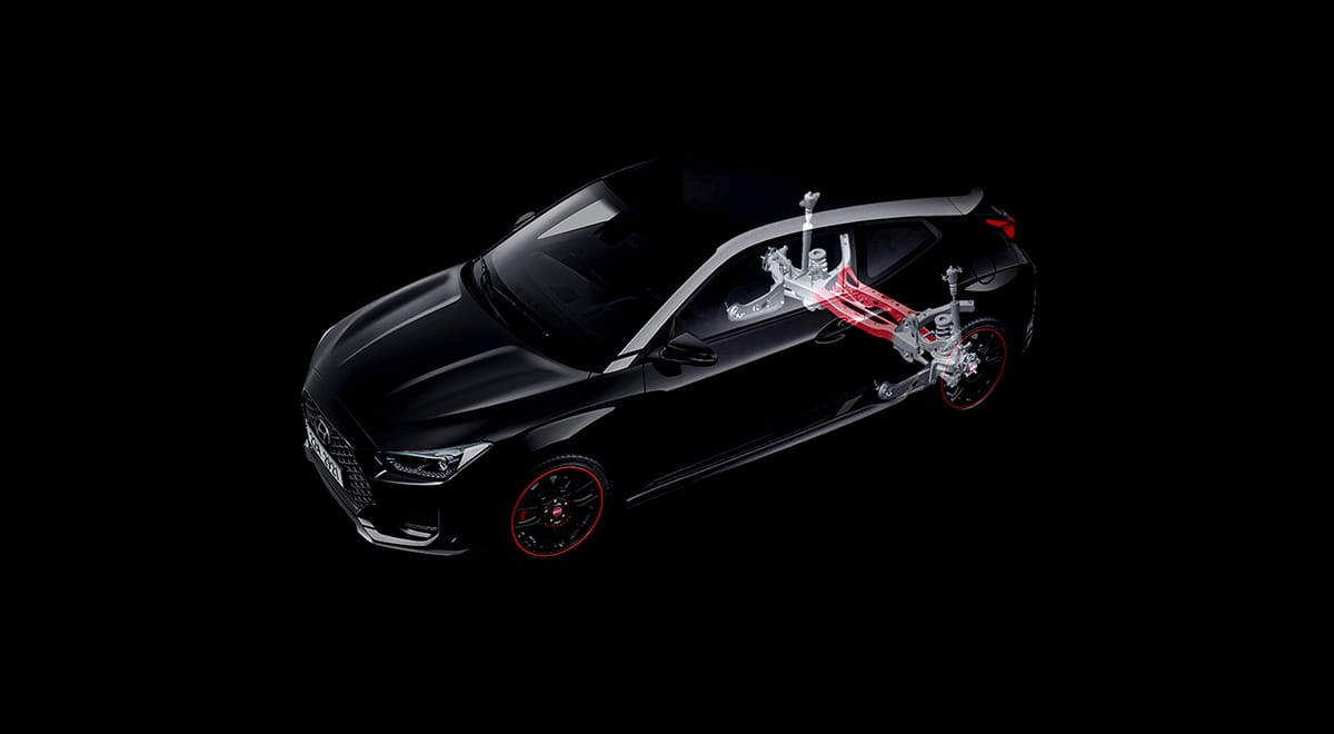 Hyundai Veloster Suspensión Multilink