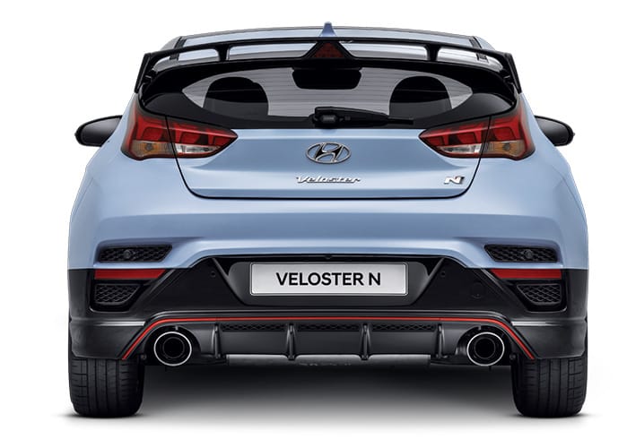 Hyundai Veloster N Diseño Atrás