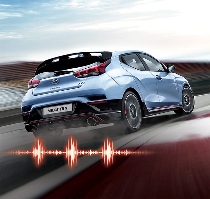 Hyundai Veloster N. Sonido Deportivo