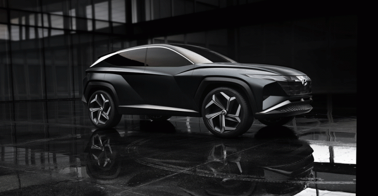 Hyundai revela en Los Ángeles el Vision T Concept, un SUV híbrido enchufable. 