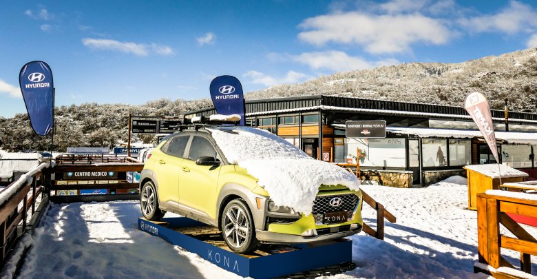 Hyundai Motor Argentina exhibe en el Cerro Chapelco sus próximos lanzamientos